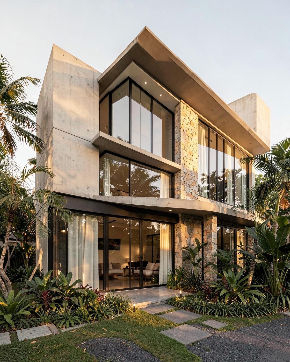 ECR Courtyard Villa â€” Villa interior design and construction project in East Coast Road, Chennai